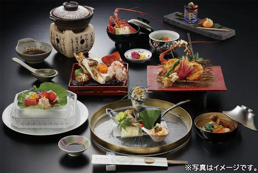 伊勢海老会席 料理画像