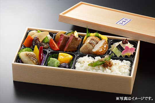 精進おとし弁当 一段