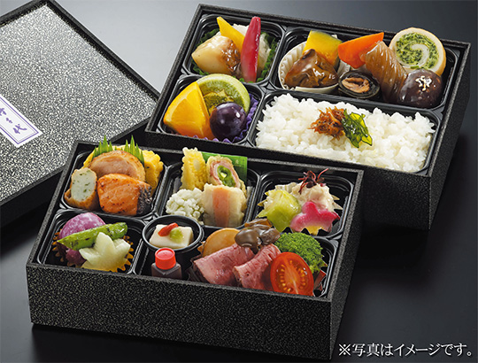 精進おとし弁当 二段